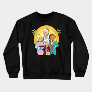 Retro golden girls Crewneck Sweatshirt